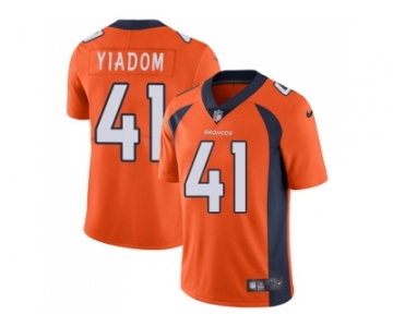 Nike Denver Broncos #41 Isaac Yiadom Orange Team Color Men Stitched NFL Vapor Untouchable Limited Jersey