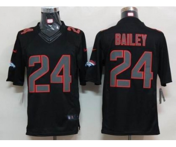 nike nfl jerseys denver broncos #24 bailey black[nike limited]