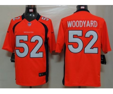 nike nfl jerseys denver broncos #52 woodyard orange[nike limited]