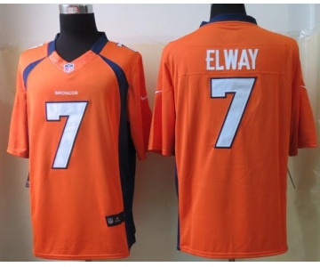 nike nfl jerseys denver broncos #7 john elway orange[nike limited]