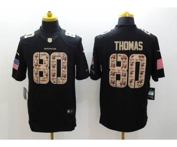 nike nfl jerseys denver broncos #80 thomas black[salute to service limited]