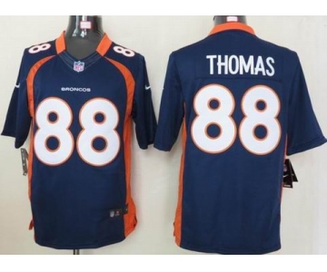 nike nfl jerseys denver broncos #88 thomas blue[nike limited]