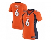 Women's Nike Denver Broncos #6 Chad Kelly Limited Orange Team Color NFL Jersey