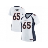 Women's Nike Denver Broncos #65 Ronald Leary Limited White NFL Jersey
