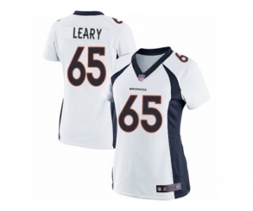 Women's Nike Denver Broncos #65 Ronald Leary Limited White NFL Jersey