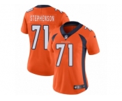 Women's Nike Denver Broncos #71 Donald Stephenson Vapor Untouchable Limited Orange Team Color NFL Jersey