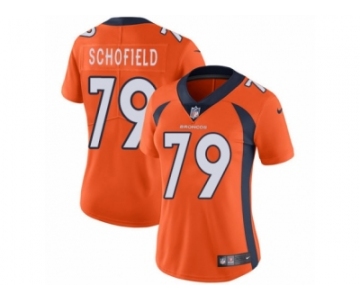 Women's Nike Denver Broncos #79 Michael Schofield Vapor Untouchable Limited Orange Team Color NFL Jersey