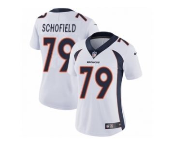 Women's Nike Denver Broncos #79 Michael Schofield Vapor Untouchable Limited White NFL Jersey
