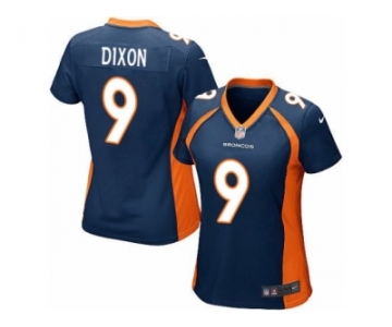 Women's Nike Denver Broncos #9 Riley Dixon Game Navy Blue Alternate NFL Jersey