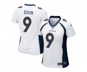Women's Nike Denver Broncos #9 Riley Dixon Game White NFL Jersey