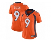 Women's Nike Denver Broncos #9 Riley Dixon Vapor Untouchable Limited Orange Team Color NFL Jersey