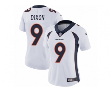 Women's Nike Denver Broncos #9 Riley Dixon Vapor Untouchable Limited White NFL Jersey