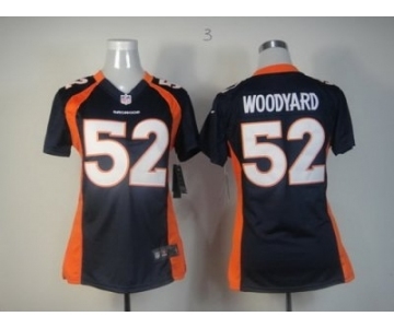 nike women nfl jerseys denver broncos #52 woodyard blue[nike]