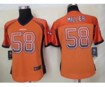 nike women nfl jerseys denver broncos #58 von miller orange[Elite drift fashion]