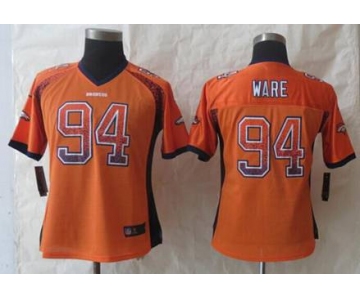 nike women nfl jerseys denver broncos #94 ware orange[Elite drift fashion]