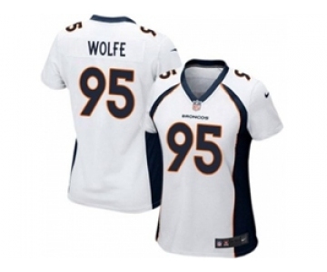 nike women nfl jerseys denver broncos #95 wolfe white[nike]