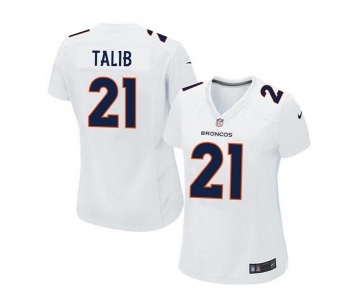 women nike nfl jerseys denver broncos #21 talib white[new game]