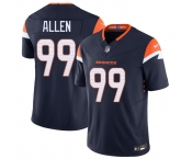 Youth Denver Broncos #99 Zach Allen Navy 2024 F.U.S.E. Alternate Vapor Limited Football Stitched Jersey