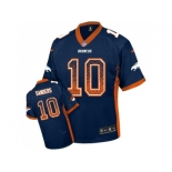 Youth Nike Denver Broncos #10 Emmanuel Sanders Blue Alternate Stitched NFL Elite Drift Fashion Jersey