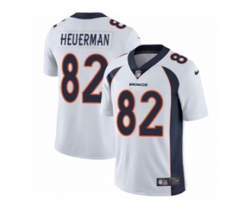 Youth Nike Denver Broncos #82 Jeff Heuerman Vapor Untouchable Limited White NFL Jersey