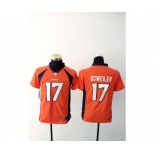 nike youth nfl jerseys denver broncos #17 osweiler orange[nike]