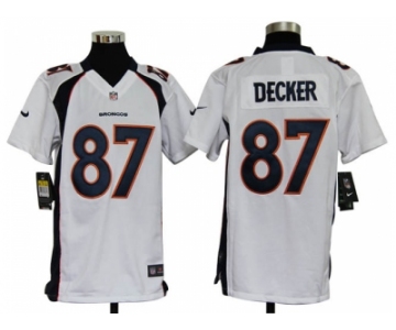 nike youth nfl jerseys denver broncos #87 eric decker white[nike]