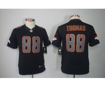nike youth nfl jerseys denver broncos #88 thomas black[nike impact limited]