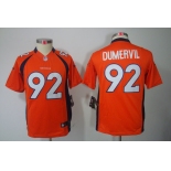 nike youth nfl jerseys denver broncos #92 dumervil orange[nike limited]