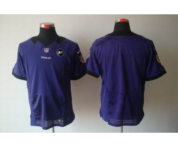 nike nfl jerseys baltimore ravens blank purple[Elite Art Patch]