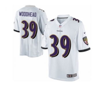 Men's Nike Baltimore Ravens #39 Danny Woodhead Limited White NFL Jersey