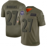 Nike Ravens #27 J.K. Dobbins Camo Men's Stitched NFL Limited 2019 Salute To Service Jersey