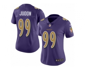 Women Nike Baltimore Ravens #99 Matt Judon Limited Purple Rush Vapor Untouchable NFL Jersey