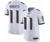 Youth Baltimore Ravens #11 Seth Roberts White Vapor Untouchable Limited Player Football Jersey