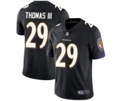 Youth Baltimore Ravens #29 Earl Thomas III Black Alternate Vapor Untouchable Limited Player Football Jersey