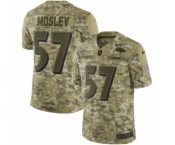 Youth Nike Baltimore Ravens #57 C.J. Mosley Limited Camo 2018 Salute to Service NFL Jersey