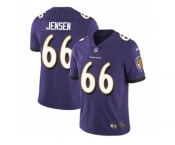 Youth Nike Baltimore Ravens #66 Ryan Jensen Purple Team Color Vapor Untouchable Limited Player NFL Jersey