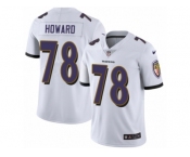 Youth Nike Baltimore Ravens #78 Austin Howard White Vapor Untouchable Limited Player NFL Jersey