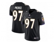 Youth Nike Baltimore Ravens #97 Michael Pierce Black Alternate Vapor Untouchable Limited Player NFL Jersey