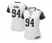 Women Nike St. Louis Rams #94 Robert Quinn white jerseys