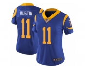 Women's Nike Los Angeles Rams #11 Tavon Austin Vapor Untouchable Limited Royal Blue Alternate NFL Jersey