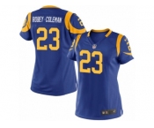 Women's Nike Los Angeles Rams #23 Nickell Robey-Coleman Limited Royal Blue Alternate NFL Jersey