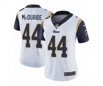 Women's Nike Los Angeles Rams #44 Jacob McQuaide Vapor Untouchable Limited White NFL Jersey