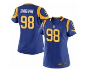 Women's Nike Los Angeles Rams #98 Connor Barwin Limited Royal Blue Alternate NFL Jersey