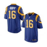 Youth Nike Los Angeles Rams #16 Jared Goff Royal Blue Alternate NFL Jersey