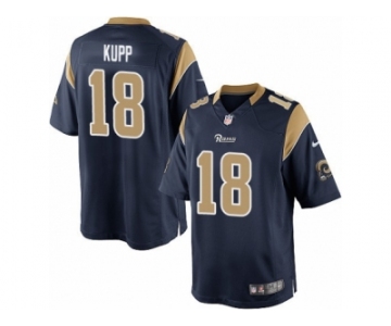 Youth Nike Los Angeles Rams #18 Cooper Kupp Limited Navy Blue Team Color NFL Jersey