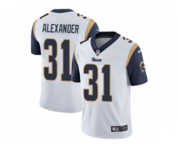 Youth Nike Los Angeles Rams #31 Mo Alexander Vapor Untouchable Limited White NFL Jersey