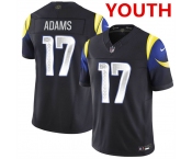 Youth los angeles rams #17 davante adams midnight blue 2025 f.u.s.e. “rivalries” vapor limited stitched football jersey Youth los angeles rams #17 davante adams midnight blue 2025 f.u.s.e. “rivalries” vapor limited stitched football jersey