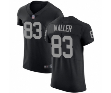 Men's Oakland Raiders #83 Darren Waller Black Team Color Vapor Untouchable Elite Player Football Jersey