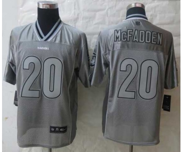 nike nfl jerseys oakland raiders #20 darren mcfadden grey[Elite vapor]