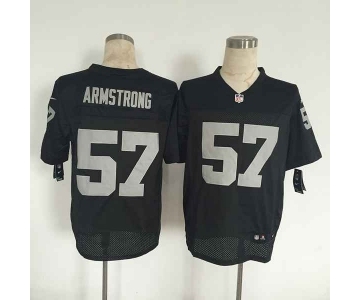 nike nfl jerseys oakland raiders #57 armstrong black[Elite][armstrong]